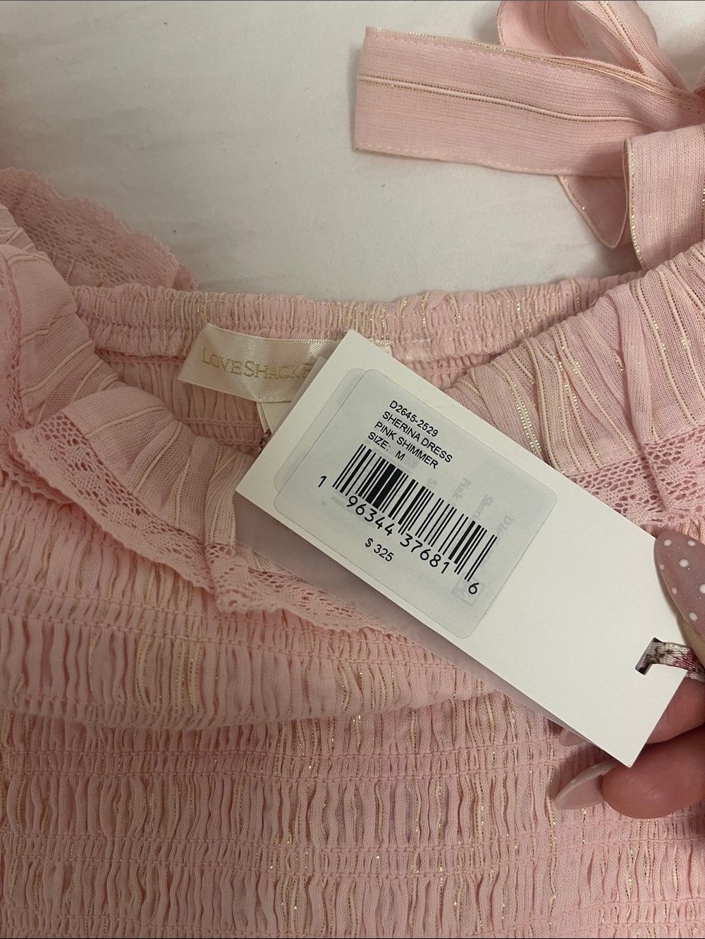 LoveShackFancy Sherina Mini Dress - Picture 4 of 4